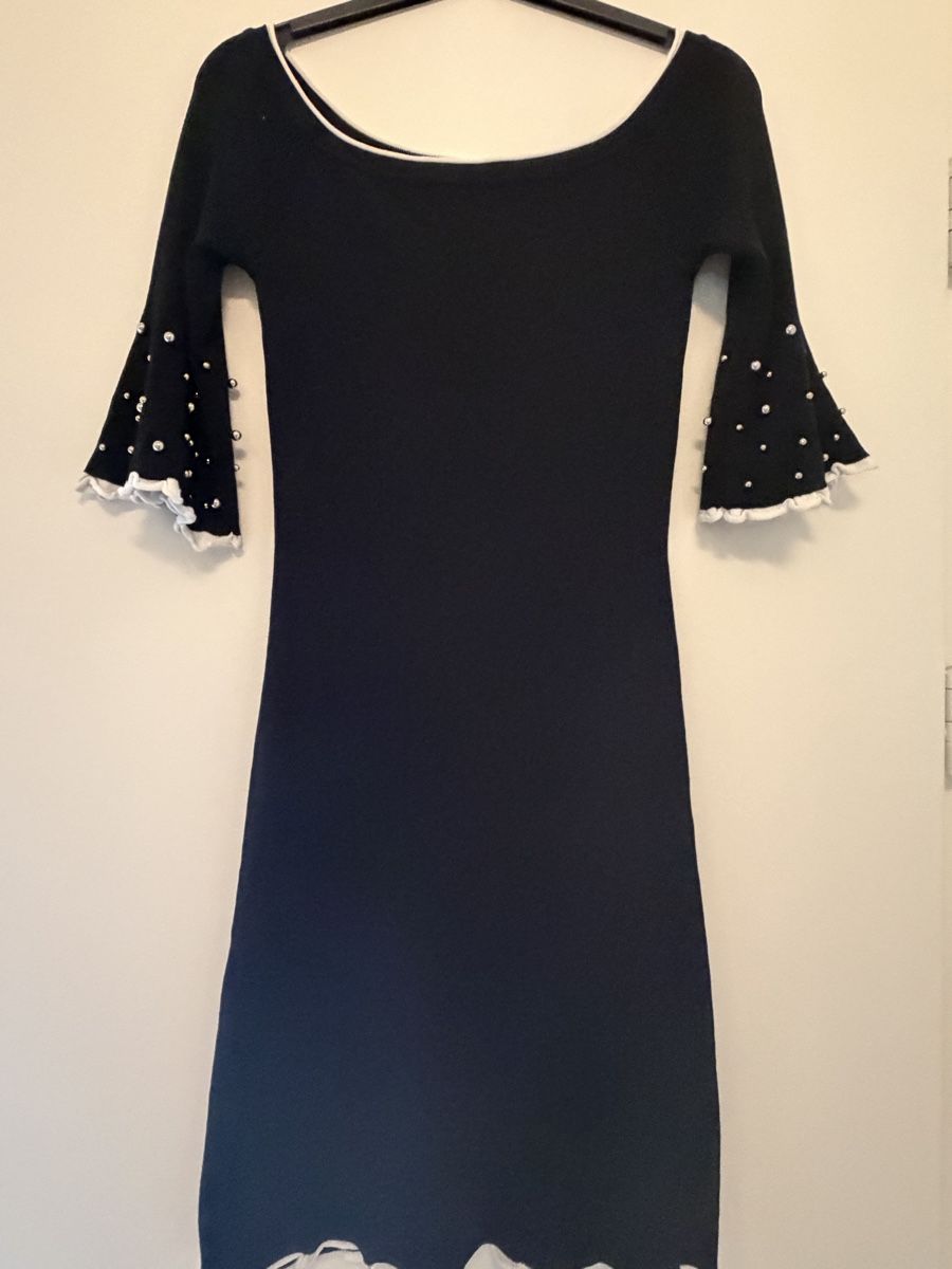 Vestiti: Vestito nero Vinceotto S/M con perle – Nuovo (secondo la descrizione) da Brüttisellen venduto da RosellaG