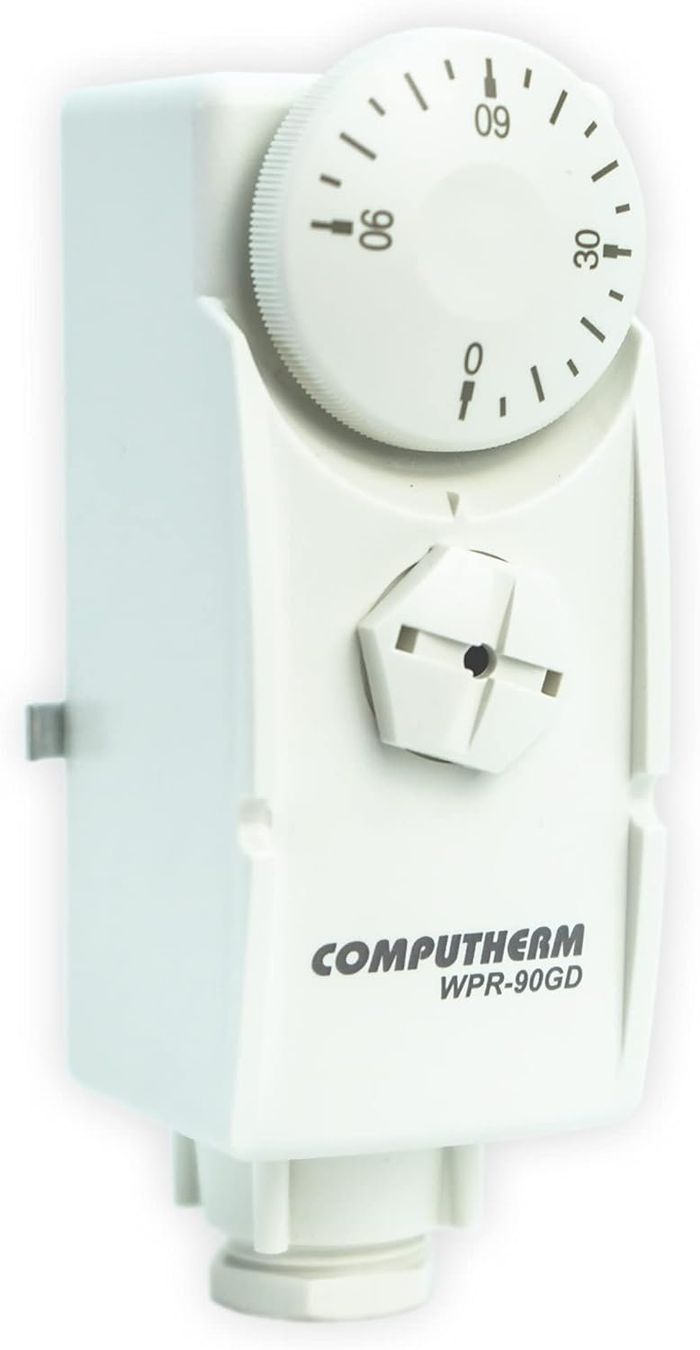 Componenti elettronici: Anlegethermostat Rohrthermostat WPR-90GD – Nuovo e nell'imballaggio originale da Grengiols venduto da Petgro