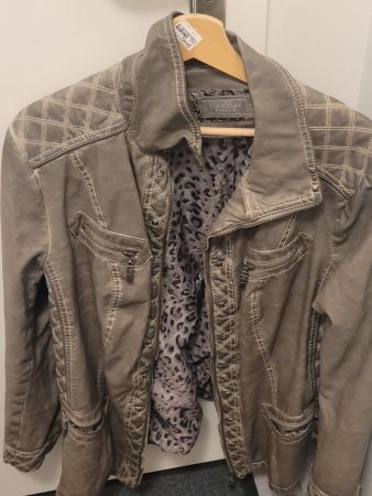Lederjacke