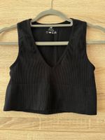 Crop top noir