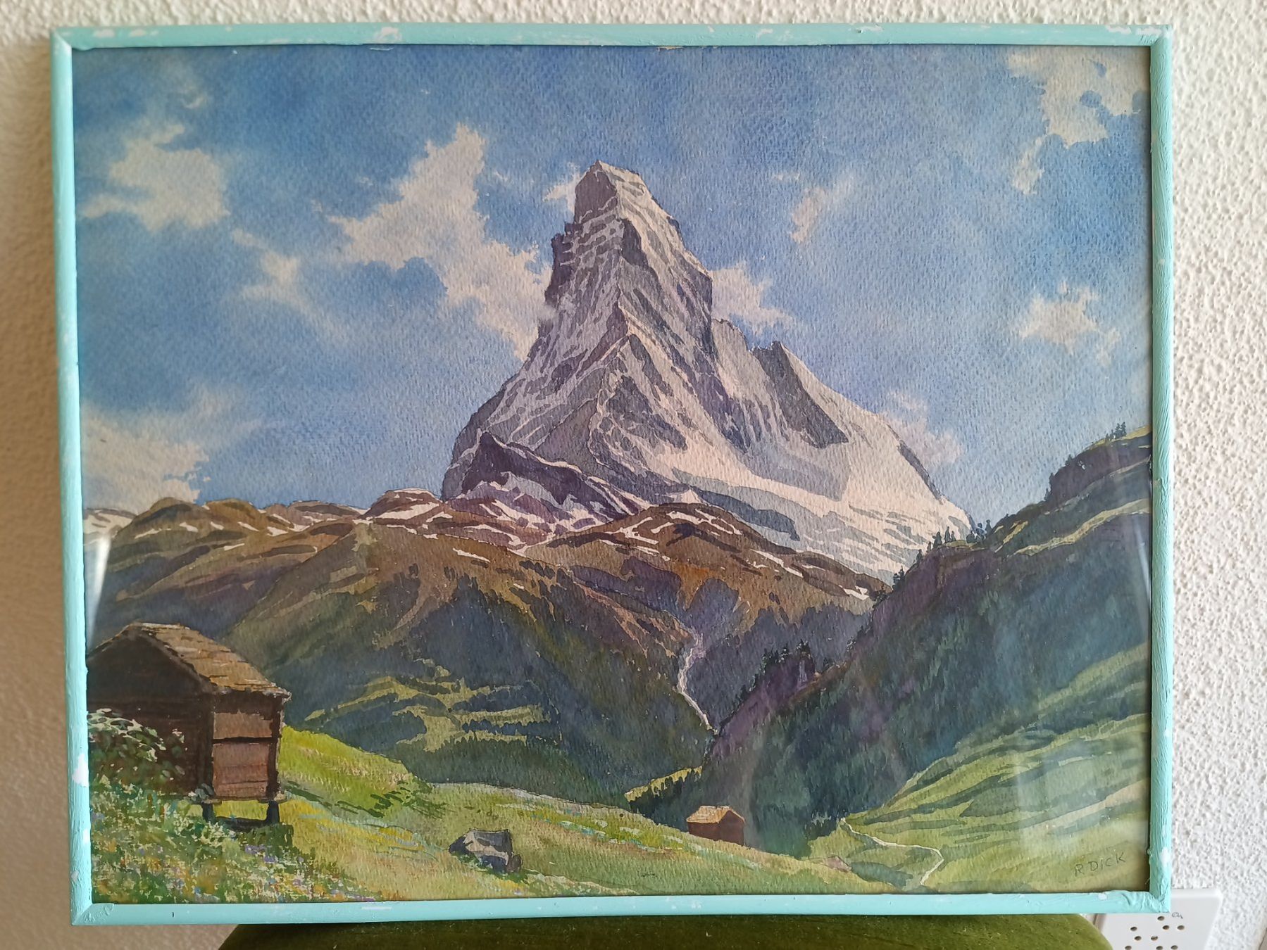 Gemälde: Berge Trio – Gebraucht aus Zug von SirGoldFish