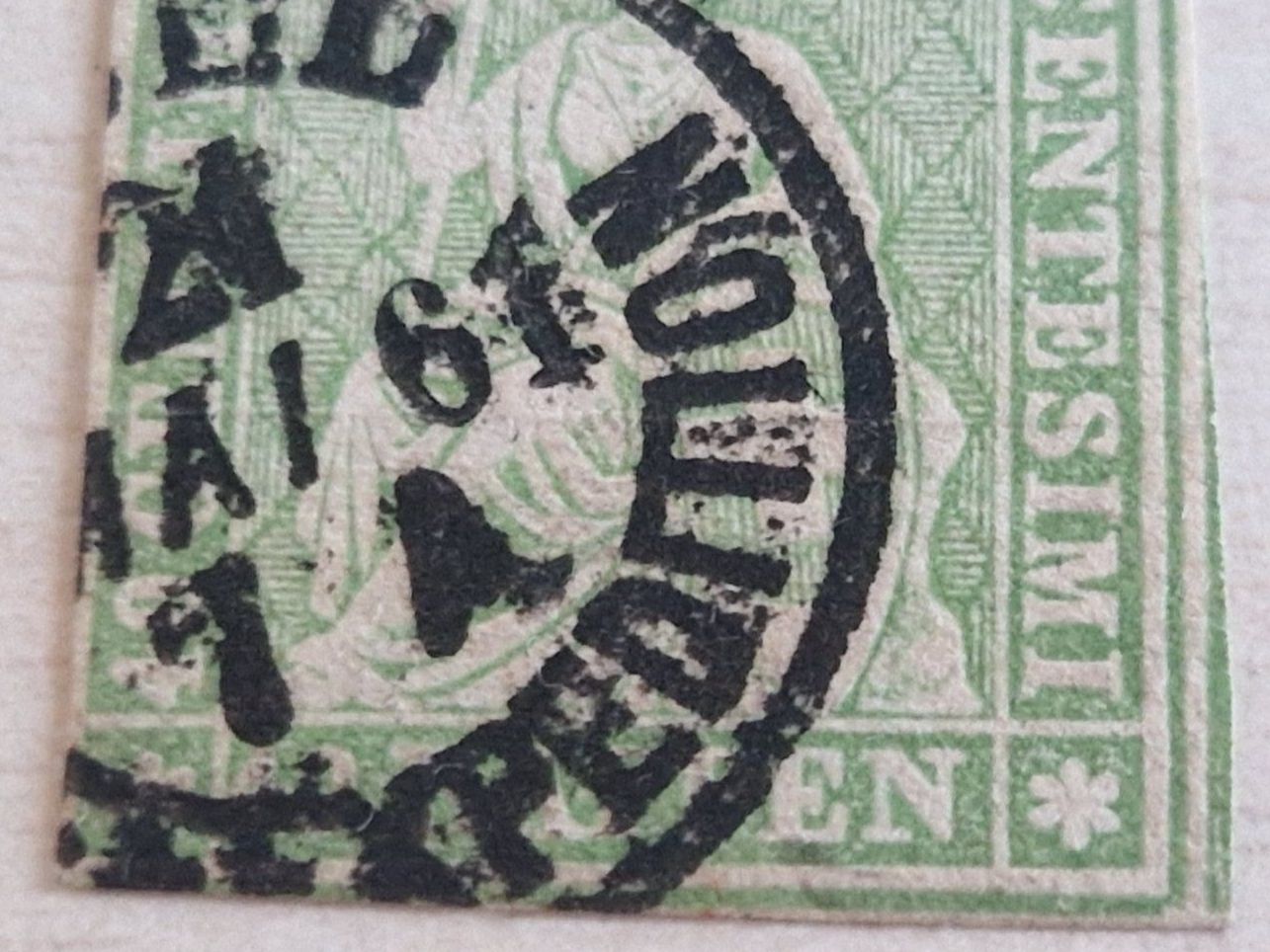 Alle Briefmarken: Strubel 26G, signiert, ab 1.- – Gebraucht aus Burgdorf von Glossy01 3