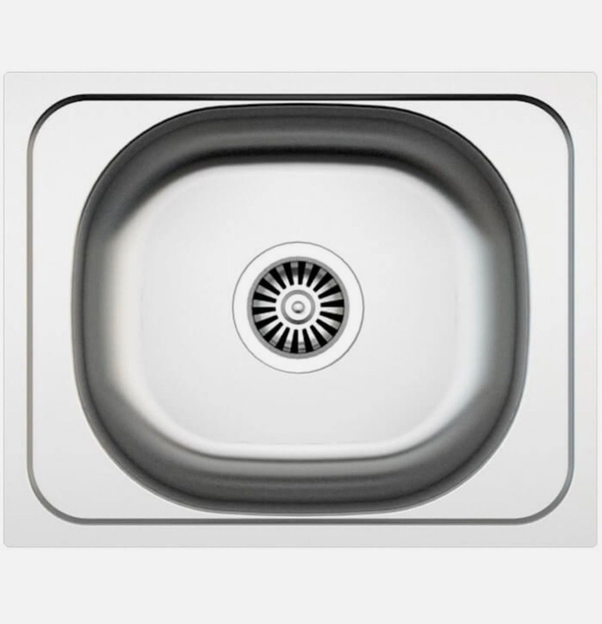 Lavabi & lavandini: Edelstahl Einbauspüle 50x40cm NEU!! – Nuovo e nell'imballaggio originale da Untersiggenthal venduto da customs