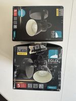 Zwei Richt-Deckenspots von EGLO, ungebraucht