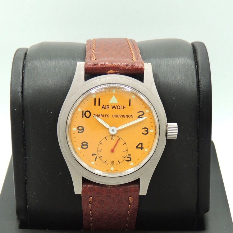 Montre Chevignon Bracelet Toile Bleue - Cadran Blanc Chiffres Arabes, Acier Inoxydable