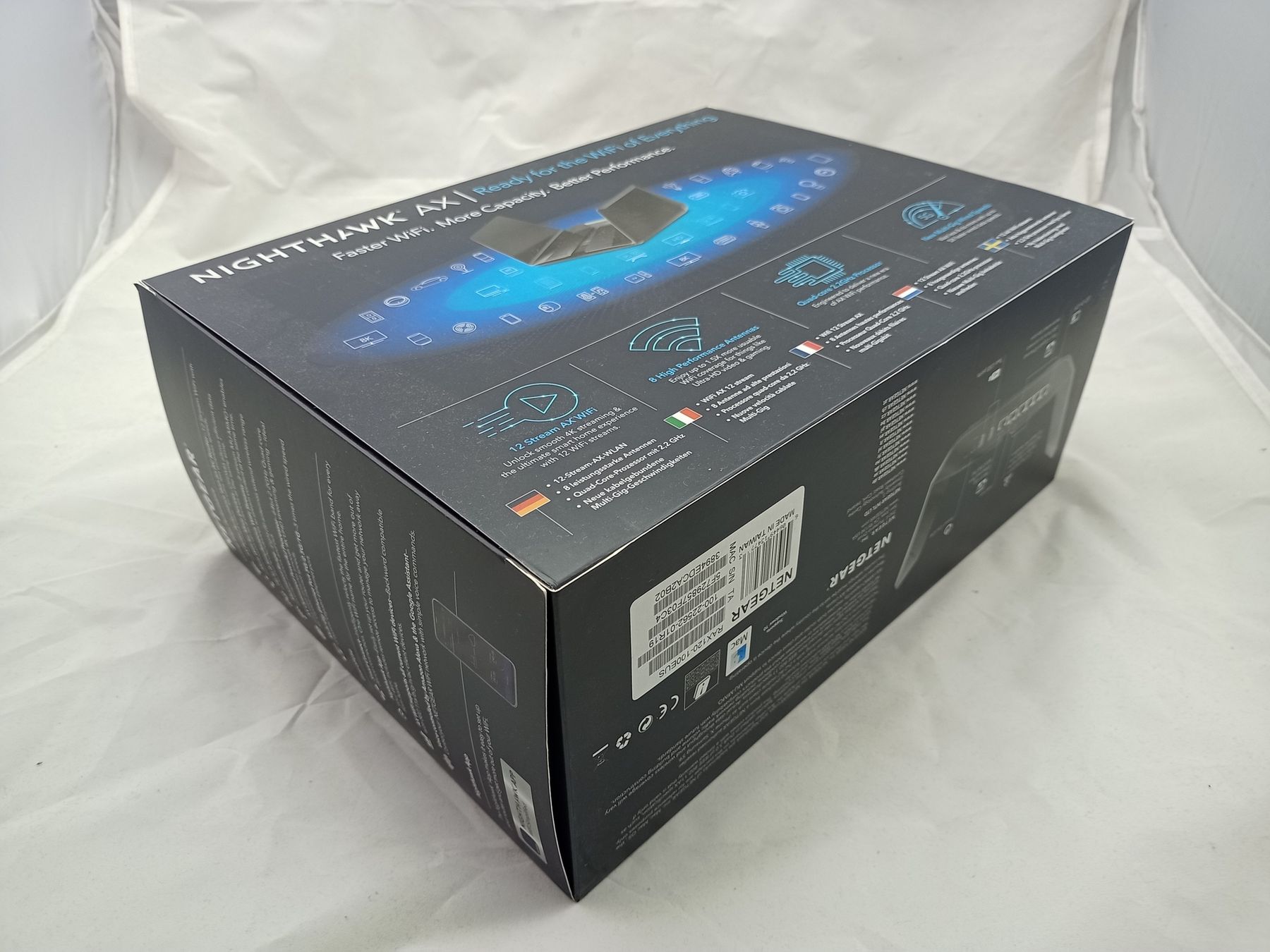 Modem & Router: Netgear RAX120 WLAN Router mit OVP – Usato da Buchs AG venduto da SellAndBuyX