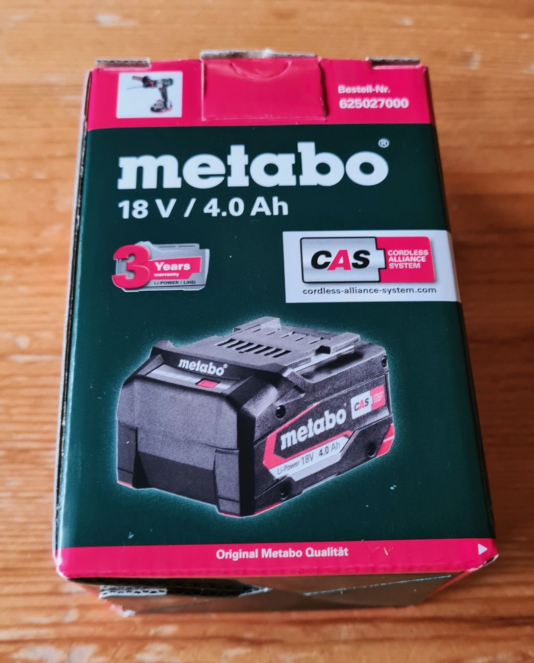 Metabo Caricatori & Batterie: Metabo Akku 18V 4Ah – Nuovo e nell'imballaggio originale da Lenk im Simmental venduto da Ramto0 2