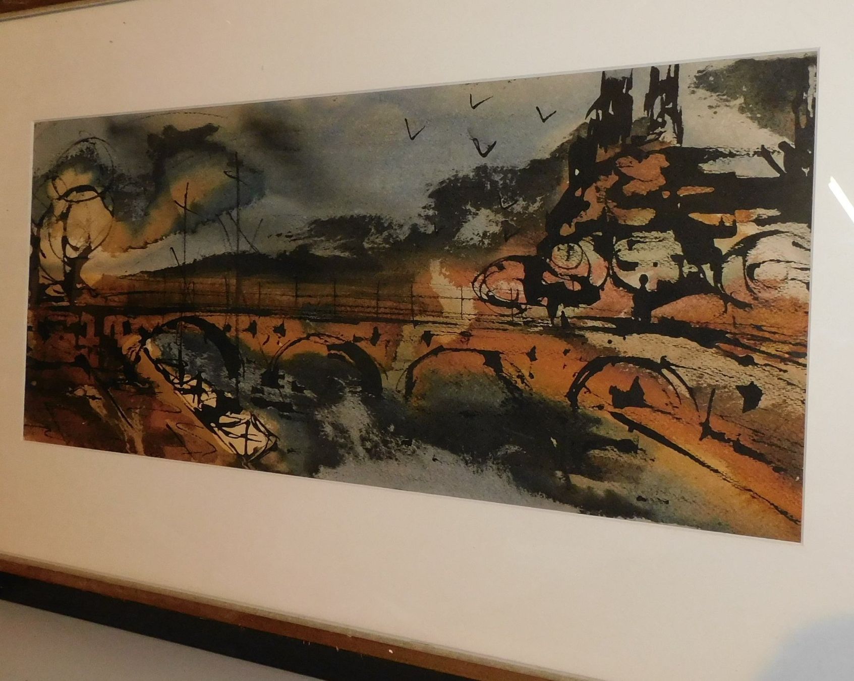 Dipinti: Kunst Gemälde abstraktes grosses Bild   80 x 51 cm – Usato da Sursee venduto da 76 4