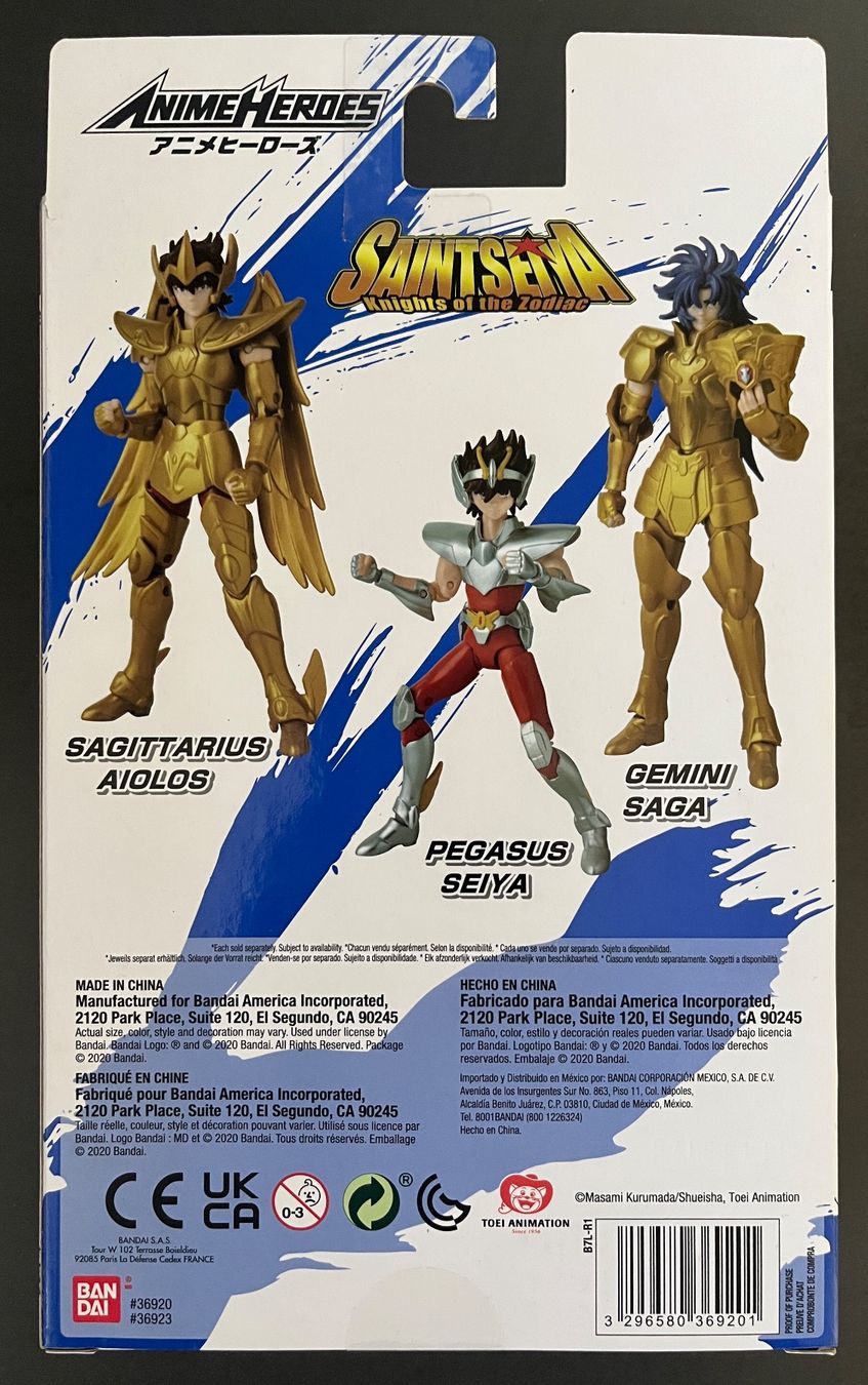 Bandai Statuette: Chevalier d'or du Sagittaire - Collector – Nuovo e nell'imballaggio originale da Chavornay venduto da HDesH 2