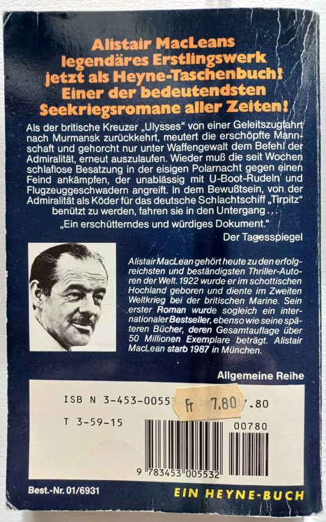 Alistair MacLean Die Männer der Olysses TB Kaufen auf Ricardo
