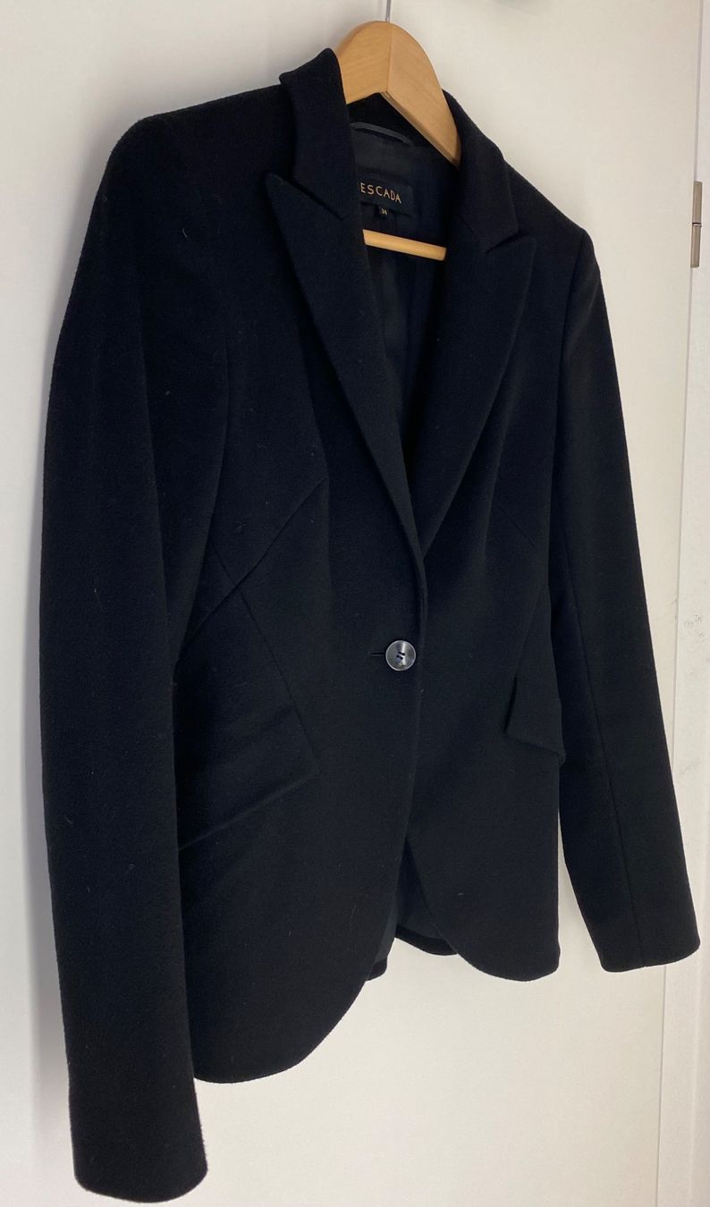 Escada Giacche: Escada Blazer Damen Gr. 34 - 100% Schurwolle – Usato da Frauenfeld venduto da LIL_NA 2