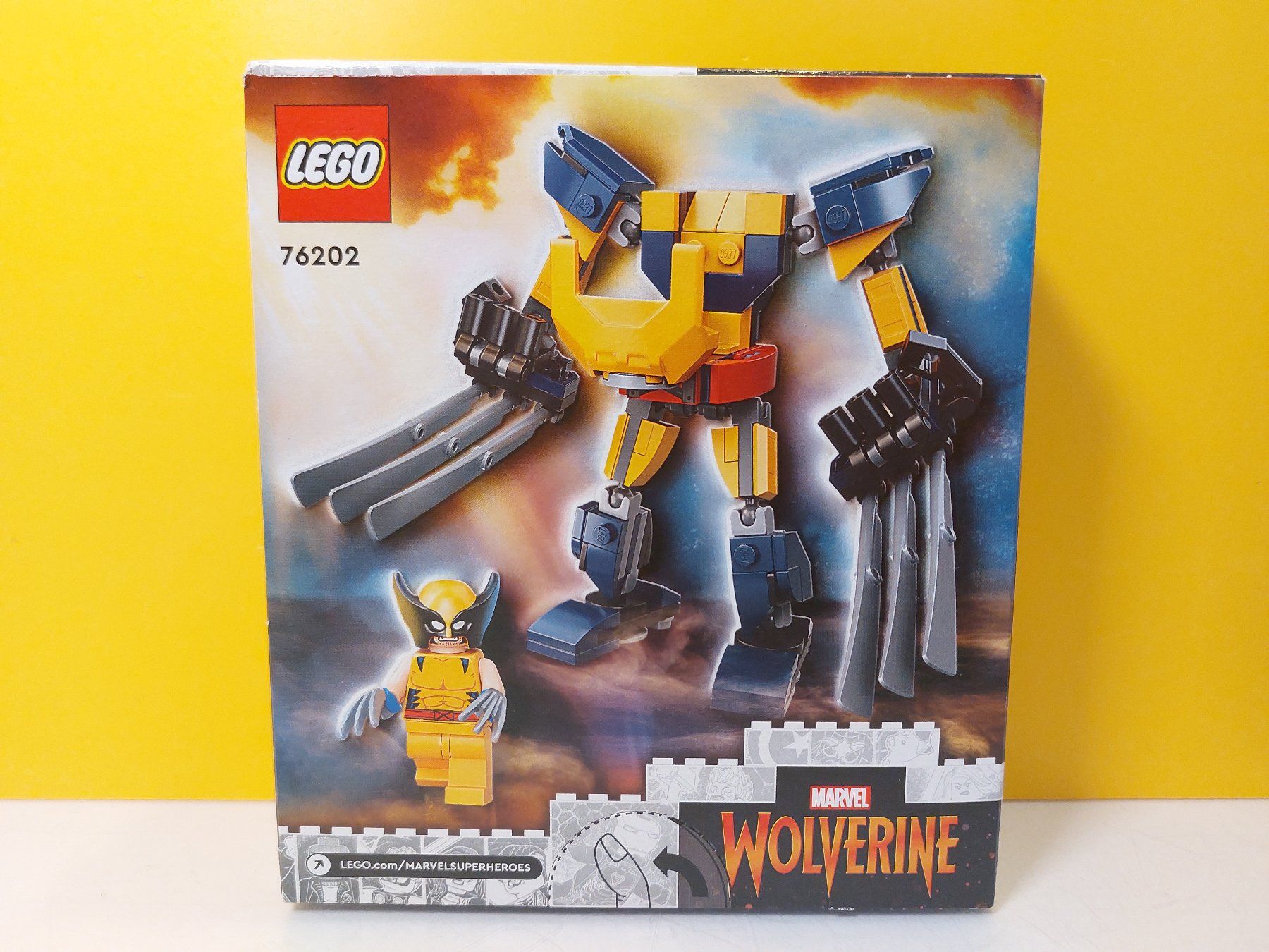 Lego Kit di costruzioni: LEGO Marvel 76202 Wolverine Mech NEU – Nuovo e nell'imballaggio originale da St.Gallen venduto da TinasBauundSpiel 1