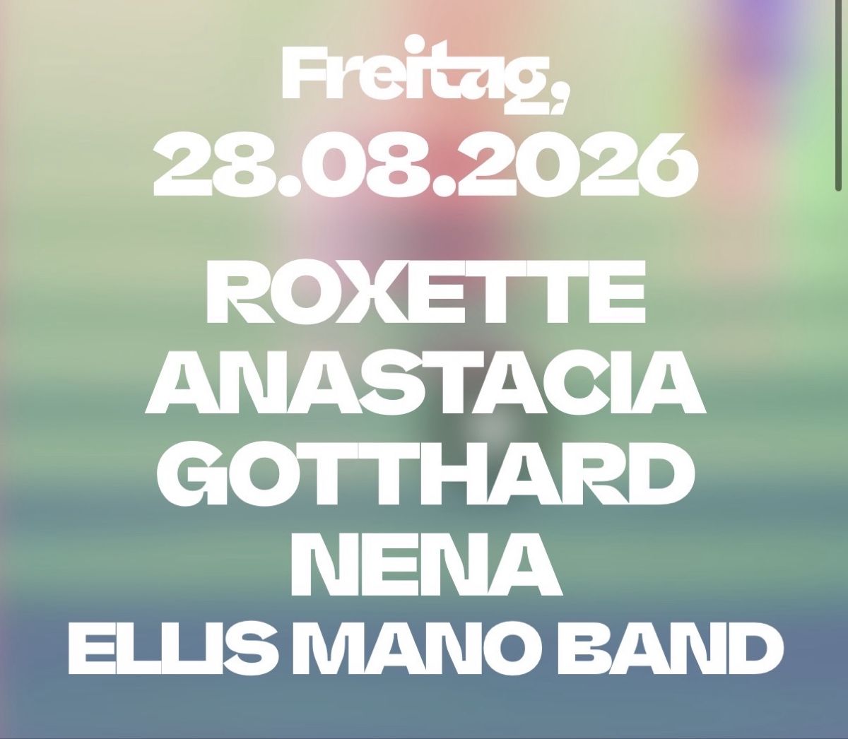 Billets: Summerdays 2026 Freitag – Neuf avec emballage d'origine à St.Gallen par je_gi-2000 1