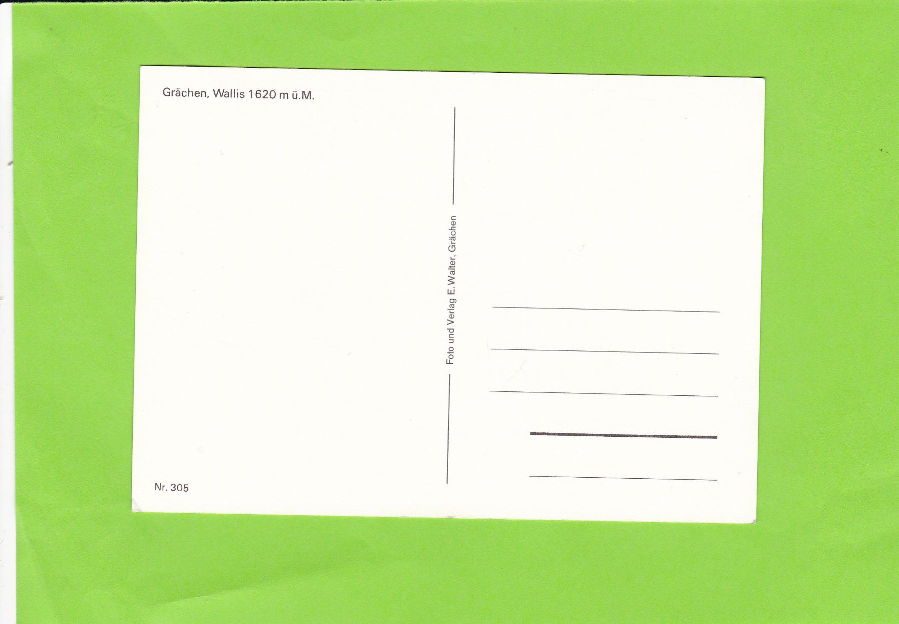 Cartes postales: Grächen – D'occasion à St. Peterzell par neckertal 1