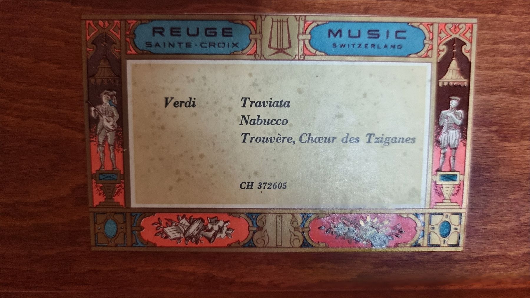 Reuge Boîtes à musique: Reuge Saint Croix – D'occasion à Oberdiessbach par 56292 3