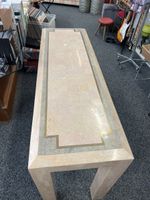 Edler Marmor Konsoltisch, Beige/Grau, Top Zustand!