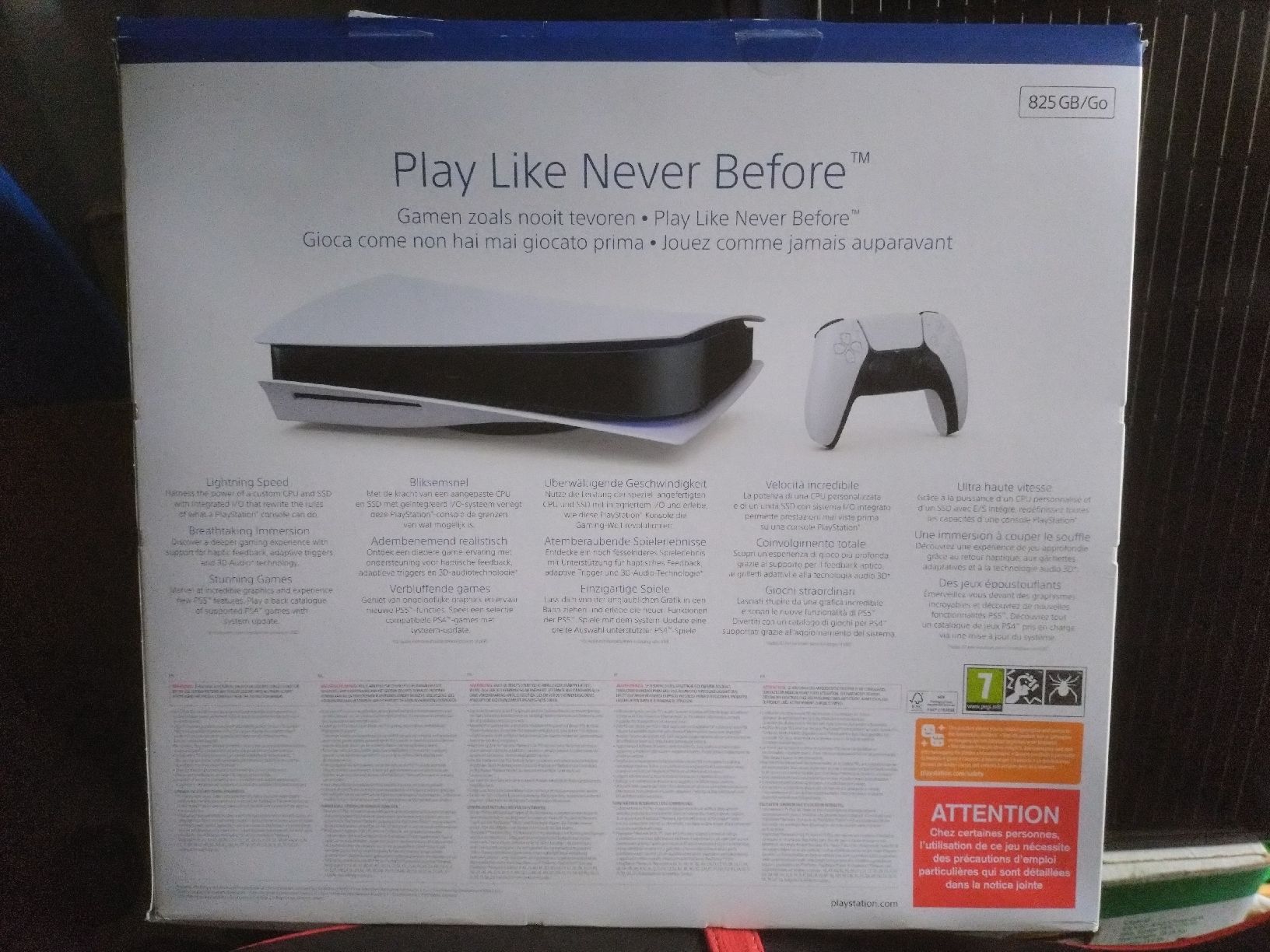 Sony Console: Box pour Playstation 5 PS5 (PAS DE CONSOLE) – Usato da Farvagny-le-Grand venduto da LaCaverne 1