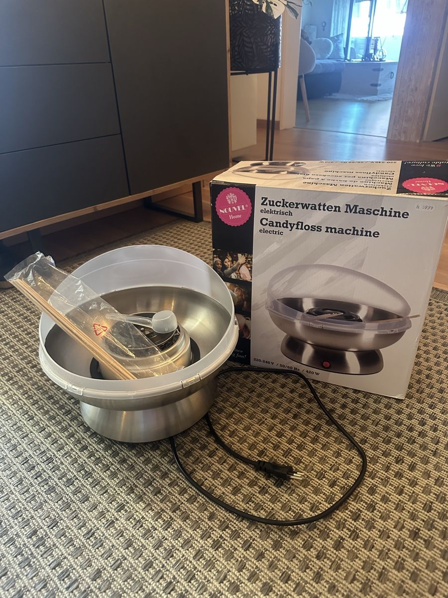 Küchengeräte: Electric Candyfloss Machine - Süss Theme - Like New! – Gebraucht aus Oberglatt ZH von benedita871682