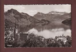 WEGGIS - Teil mit Kirche - 1942