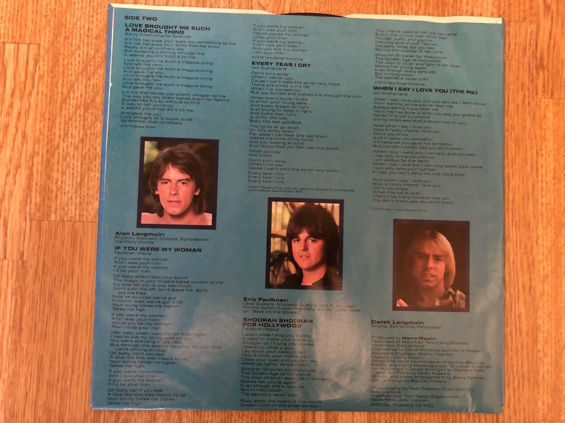 Dischi in vinile: Bay City Rollers-Stranger In The Wind LP – Usato da Schübelbach venduto da Klabauterli 5
