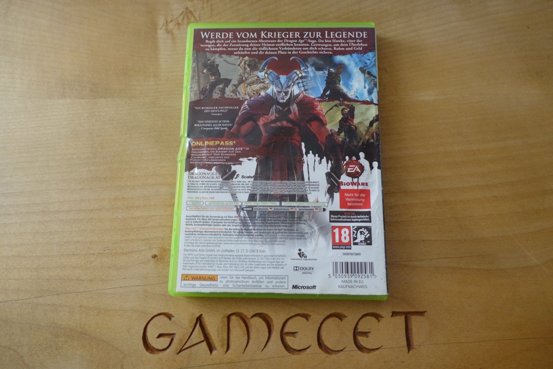 Microsoft Giochi: Dragon Age II – Usato da Steinach venduto da Gamecet 2