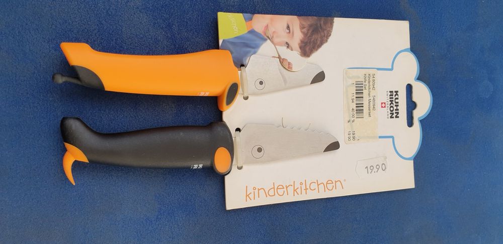 Kuhn Rikon Kinder Messerset kinderkitchen 4 Teilig (Gebraucht) in