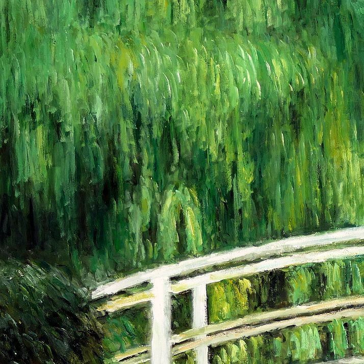 Reproduktionen & Neuware: Claude Monet - Brücke Seerosenteich – Neu (gemäss Beschreibung) aus Larnaca von KunstDepot24 1