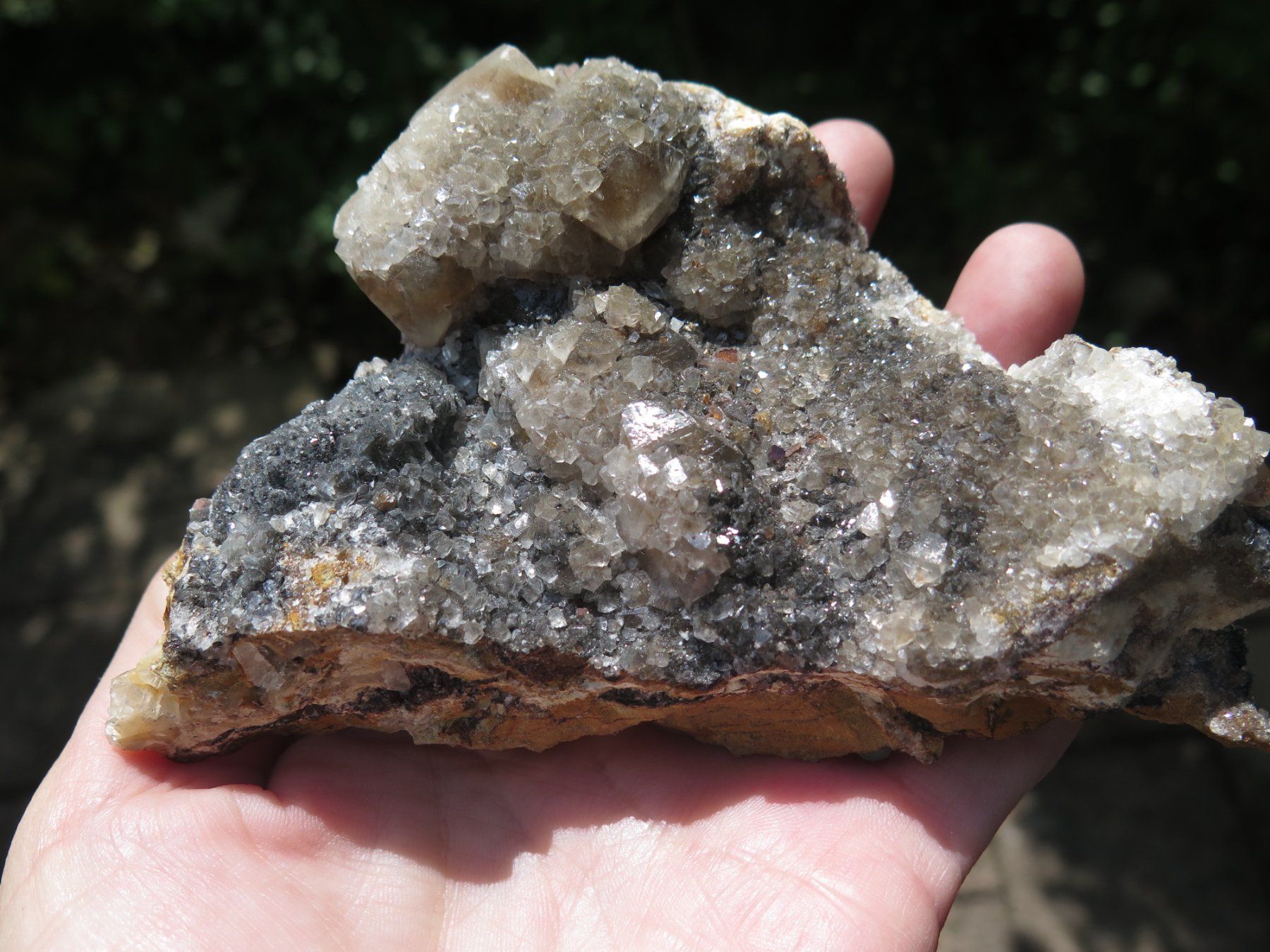 Mineralien & Heilsteine: rötlicher Calcit von Sauerland ca. 261 gr. – Gebraucht aus Schaffhausen von Yamakana51L8736OQ8
