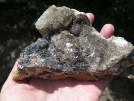 rötlicher Calcit von Sauerland ca. 261 gr.