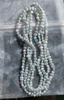 Perlenkette iceblue