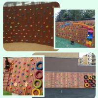 32tlg Klettergriffe Kinder Kletterwand