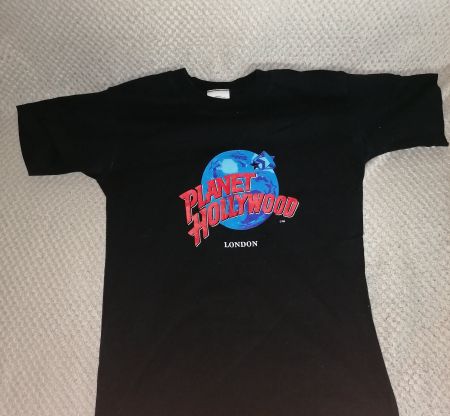 T-Shirt Vintage '90er ++Planet Hollywood London++ Gr. S