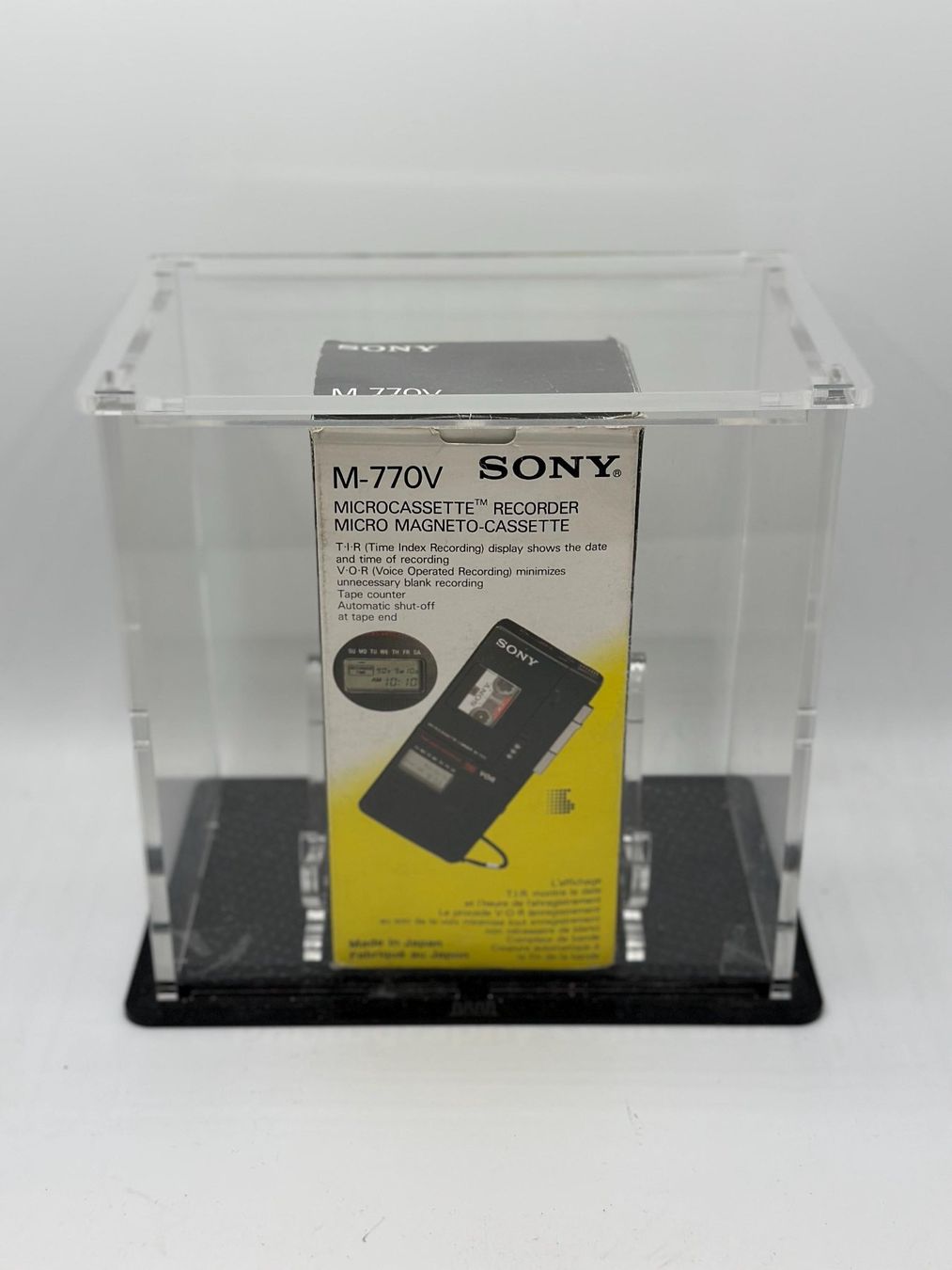 Sony Aufnahmegeräte: Sony Voice Recorder Dictaphone MicroCassette +Micro low qual – Defekt aus Genève von inc_9vgv