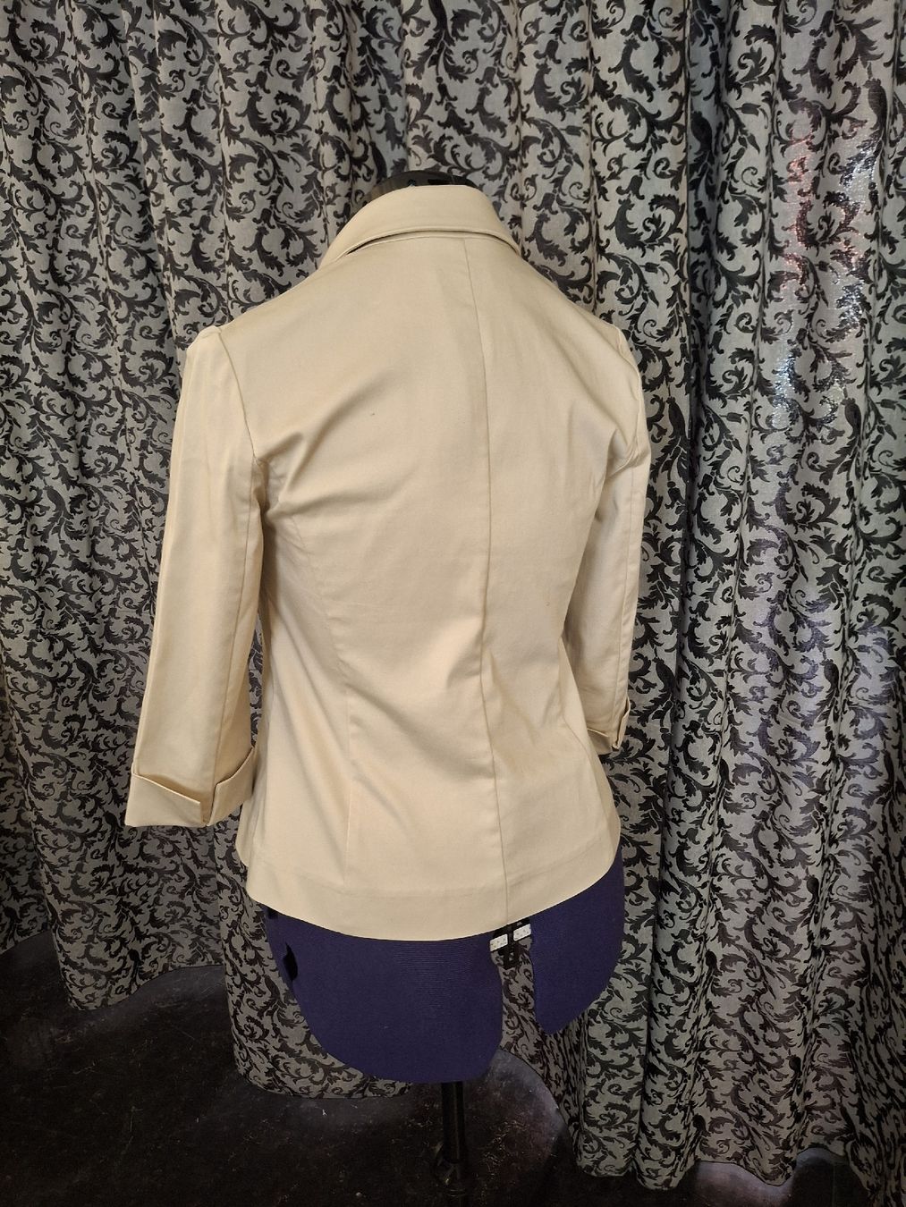Hallhuber Giacche: Hallhuber Basic Blazer beige Grösse 38 Organic Cotton – Usato da Füllinsdorf venduto da DeGyMe 2