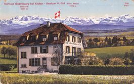 Gerlisburg ZH // 1910 Kurhaus Hotel Rest. Geerlisburg Kloten