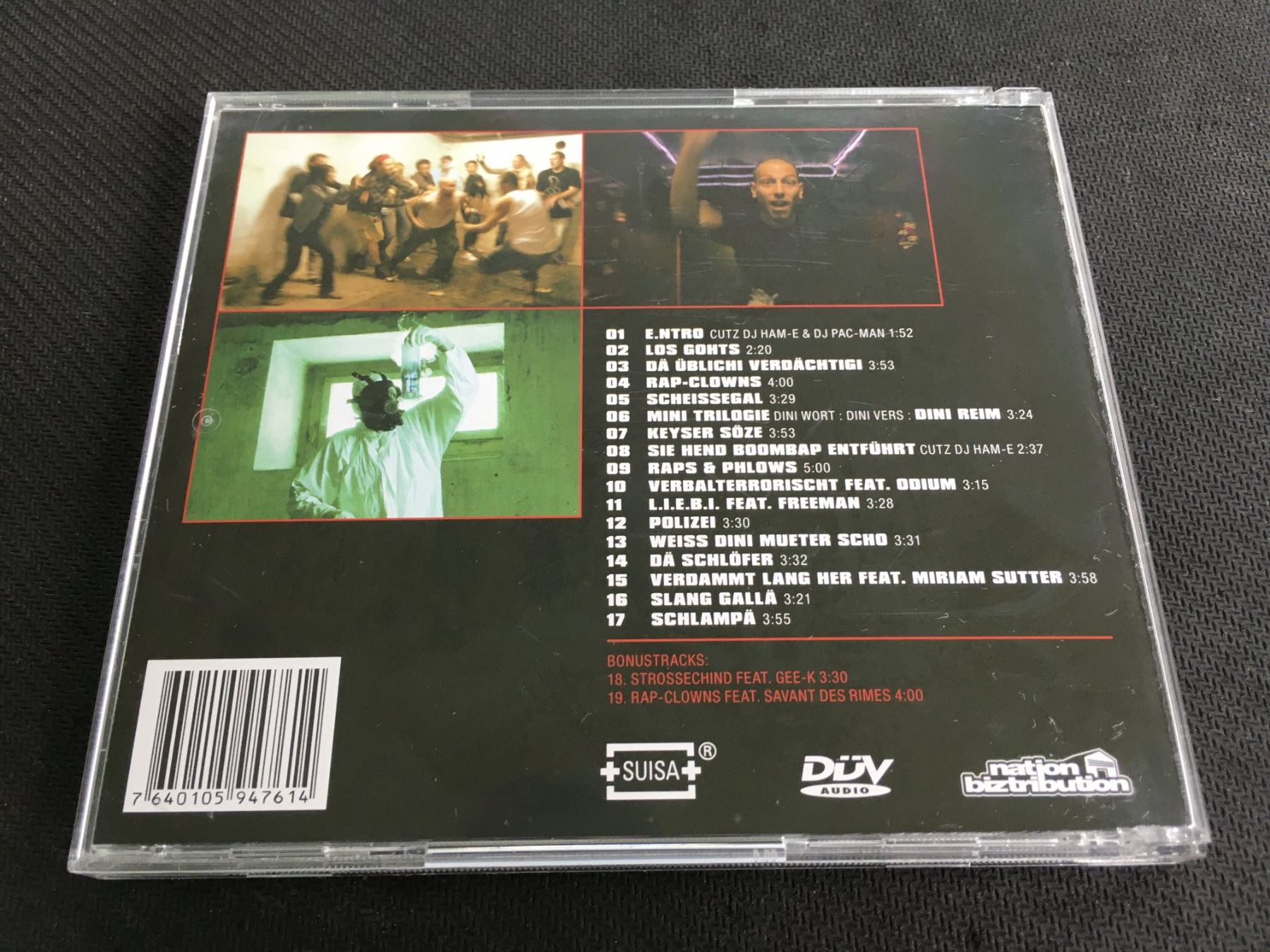 CD: E.S.I.K. - Dä übliche Verdächtigi -CD- – Usato da St.Gallen venduto da MedienJoe 2