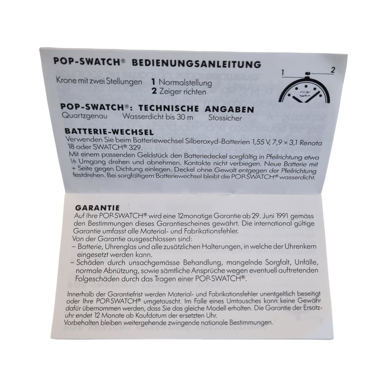 Swatch Orologi: SWATCH ''Guhrke'' (PWZ100) – Nuovo (secondo la descrizione) da Wangen b. Olten venduto da Restwert_Wangen 7