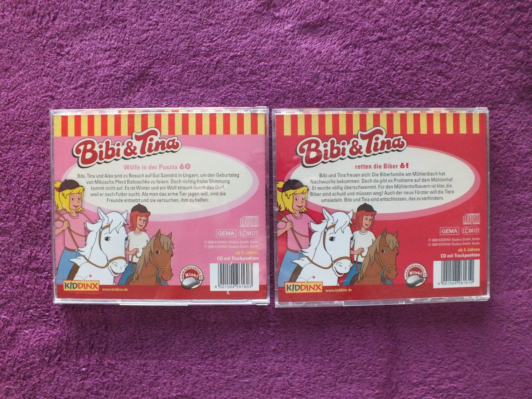 CDs: 6 - Bibi & Tina - Hörspiel - CD´s – Gebraucht aus Müllheim Dorf von Seeeule01 6