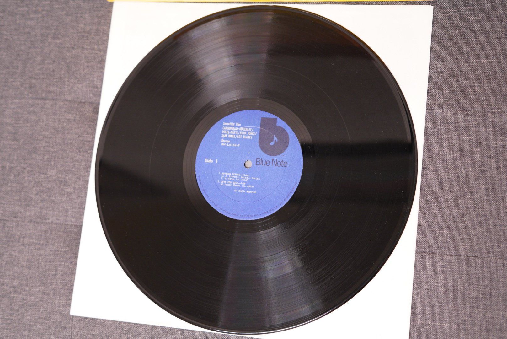 Schallplatten: Cannonball Adderley - Somethin' Else (Blue Note) – Gebraucht aus Horgen von Irome 2