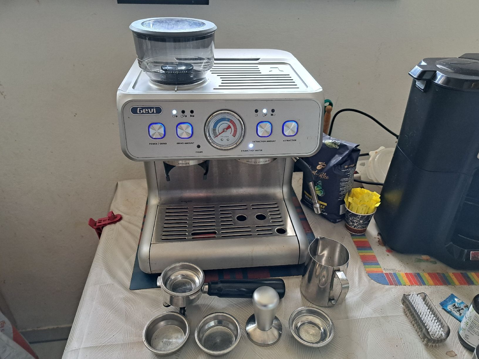Macchine per caffè & Macchine per espresso: GEVI Espresso Masine CM5020DE-GS – Nuovo (secondo la descrizione) da Herisau venduto da leuchter7 1