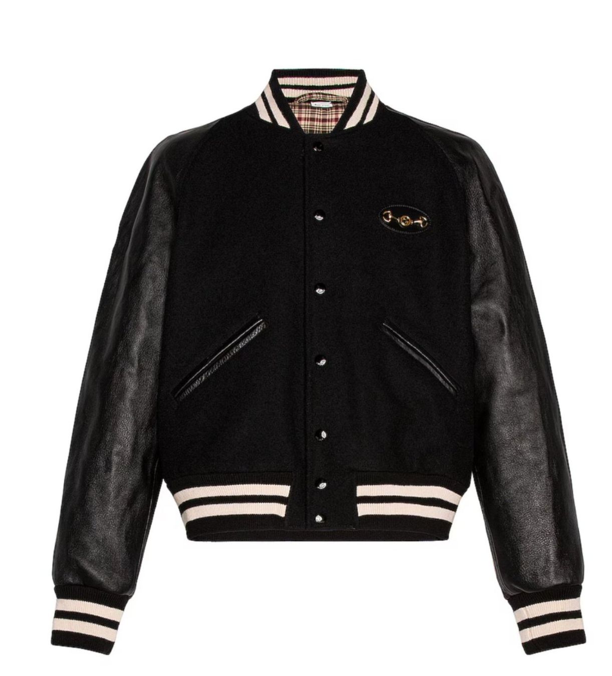 Gucci Giacche: GUCCI Interlocking GG Panelled Black Bomber Jacket IT 50 NEU – Nuovo (secondo la descrizione) da Kreuzlingen venduto da kruezbiz