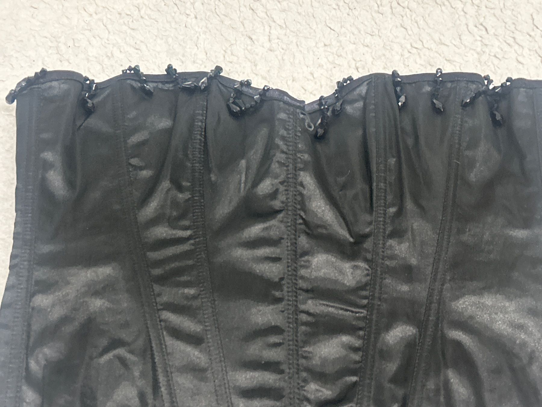 Altra biancheria intima: Korsett schwarz mit Perlen Gr M/L Neu – Nuovo e nell'imballaggio originale da Regensdorf venduto da Spyke55 1