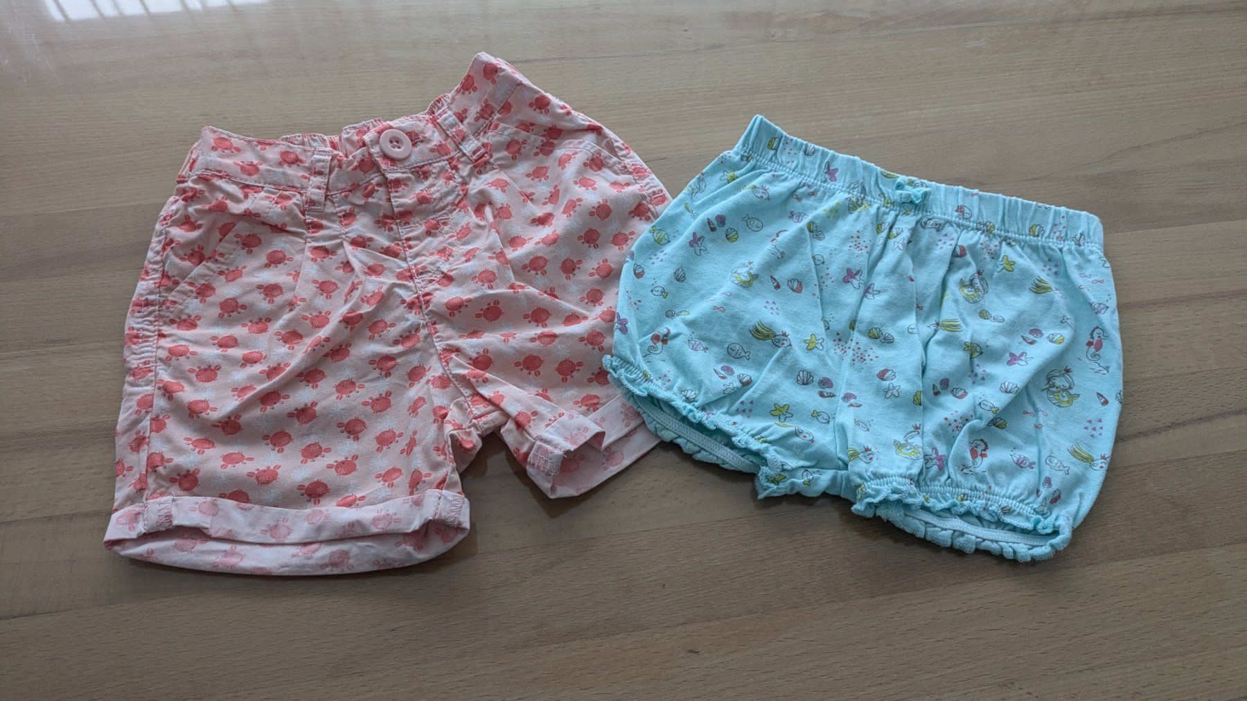 Pantaloni: Sommerhosen Set - Meerestiere - Gr. 80 – Usato da Staufen venduto da Fleby84