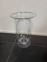 Large glass vase