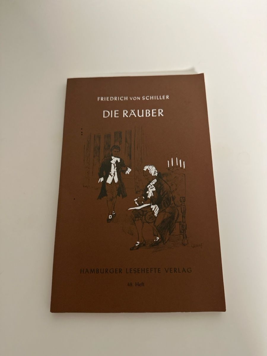Libri: Friedrich Schiller: Die Raüber – Usato da Udligenswil venduto da ste_2ftf