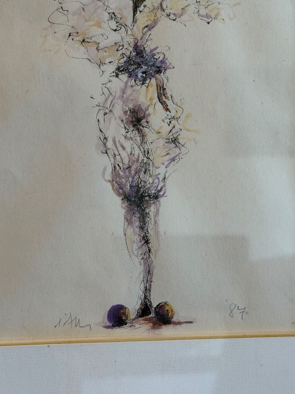 Dipinti: GORDON D'ARCY 1987 Original Gemälde – Usato da Basel venduto da PAUL_ART 4