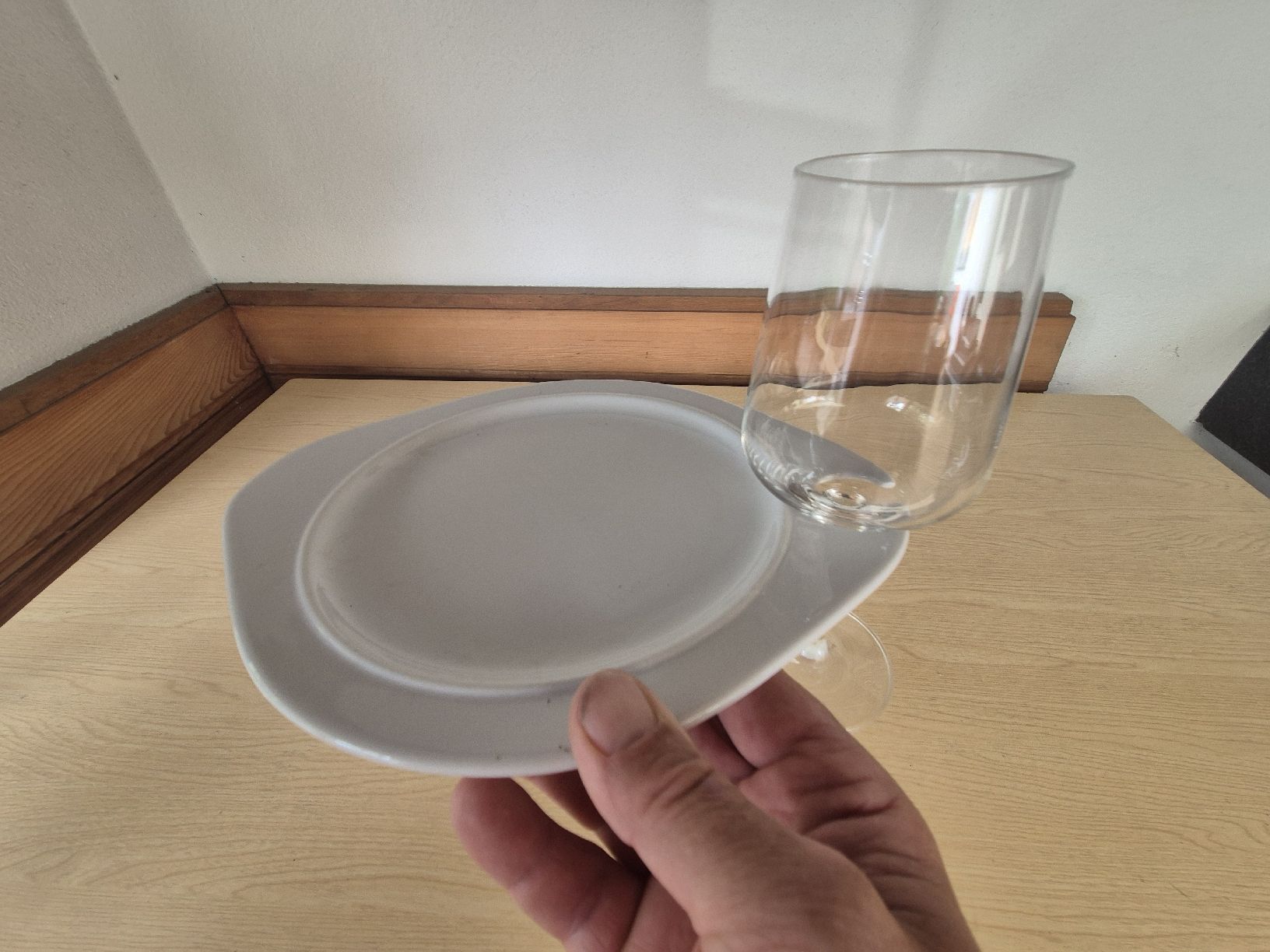 Piatti: Apéro Teller mit Glashalter, guter Zustand – Usato da Freimettigen venduto da alexander023 1