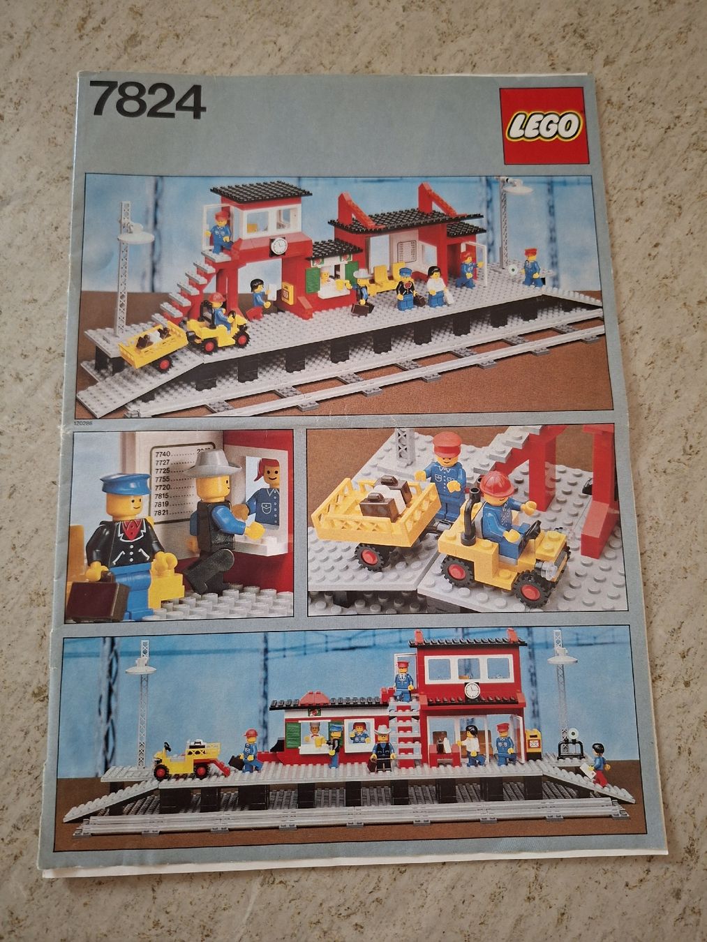 Lego Spielzeuge: Lego 7824 Eisenbahn 12V Bahnhof – Gebraucht aus Schattdorf von mamo1952