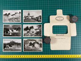 Rheinfall, Schaffhausen, altes Souvenir Photo Mäppchen