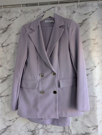 Blazer und Hose flieder Blazer Gr. S & Hose Gr. L